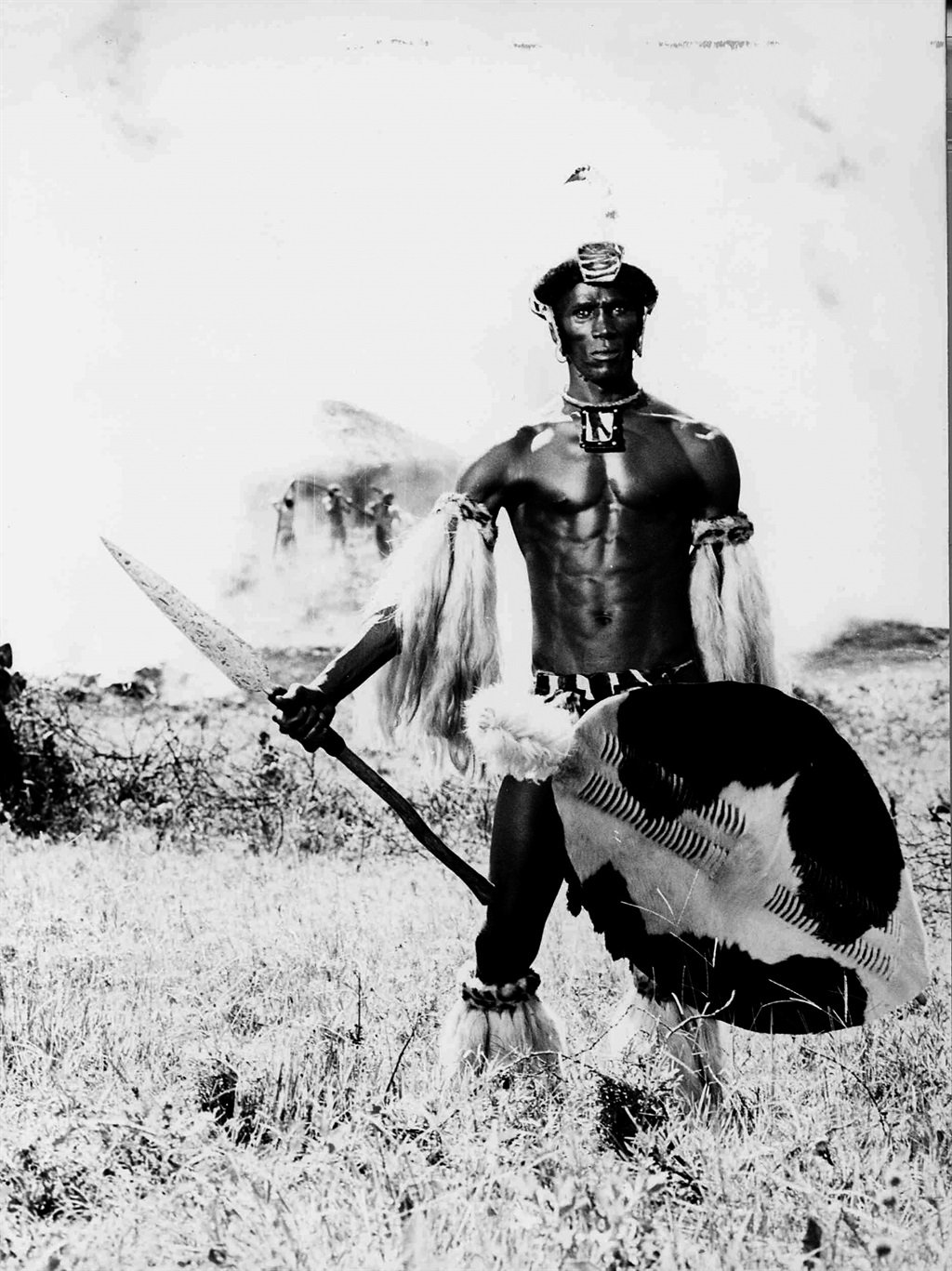 fit for a king Henry Cele as Shaka in the 1986 SABC production