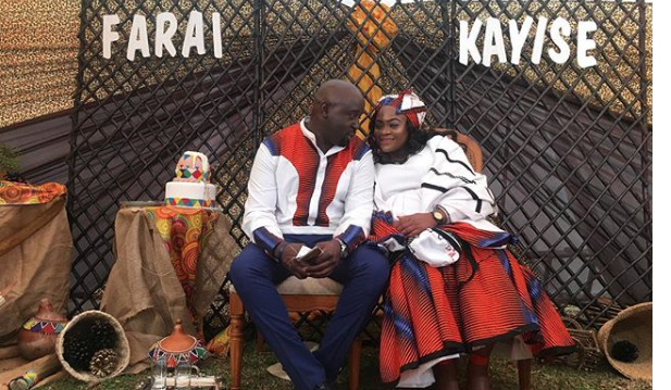 Kayise Nqula and her late husband, Farai Sibanda