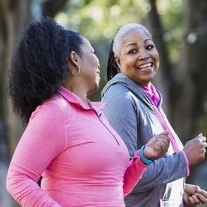 Many women with heart disease don't get enough exercise. 