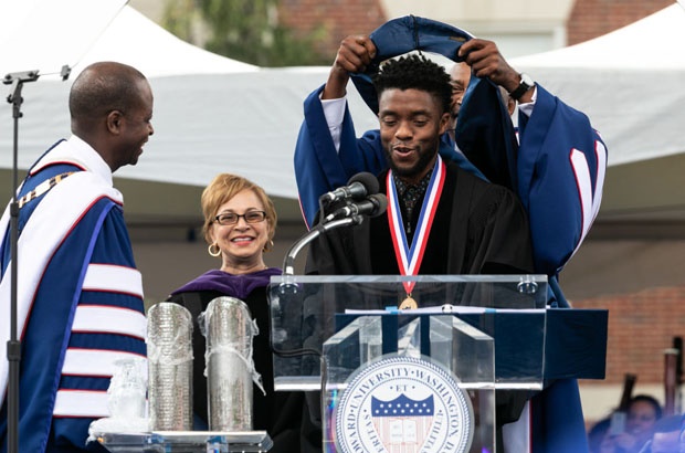 From Chadwick Boseman to Oprah - these celebs attended graduation ceremonies and gave the most inspiring speeches.