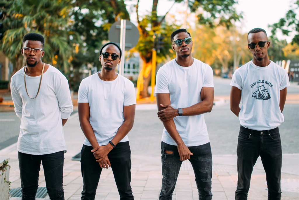 Digital hip-hop quartet, Solo and The Betr Gang. Photo: Supplied