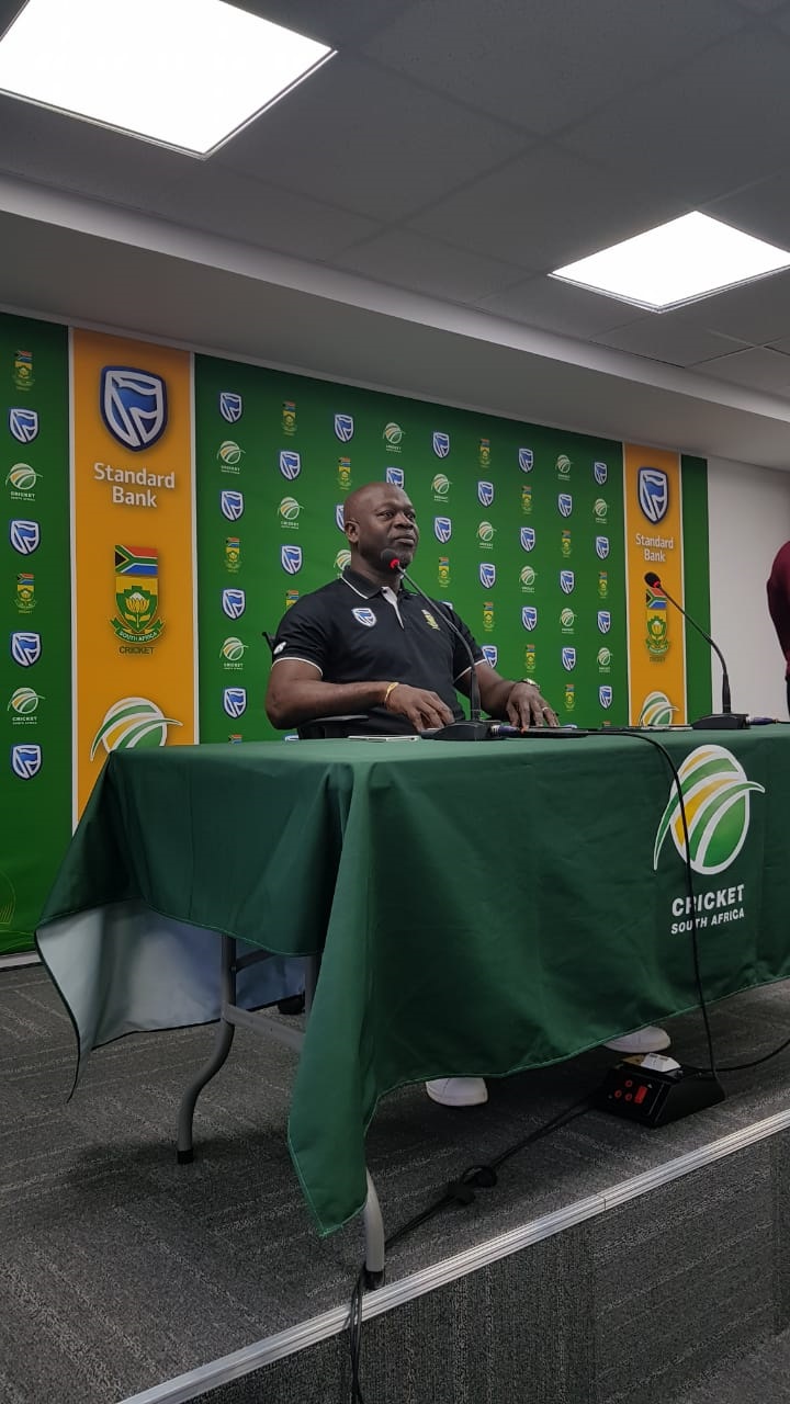 Proteas coach Ottis Gibson was shocked to learn of AB de Villiers’ retirement. Picture: Muhammad Hussain