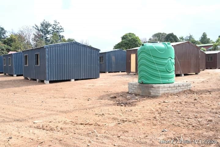 Mkhukhus given to hostel dwellers have been described as temporary shelters in response against the coronavirus health risk.