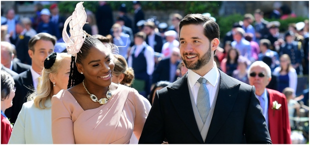 Serena Williams and Alexis Ohanian at Royal Wedding (PHOTO: Gallo images/ Getty images)