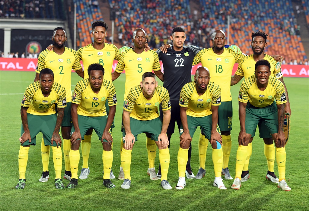 The Bafana Bafana team that played against Nigeria in the quarterfinals of the 2019 Afcon