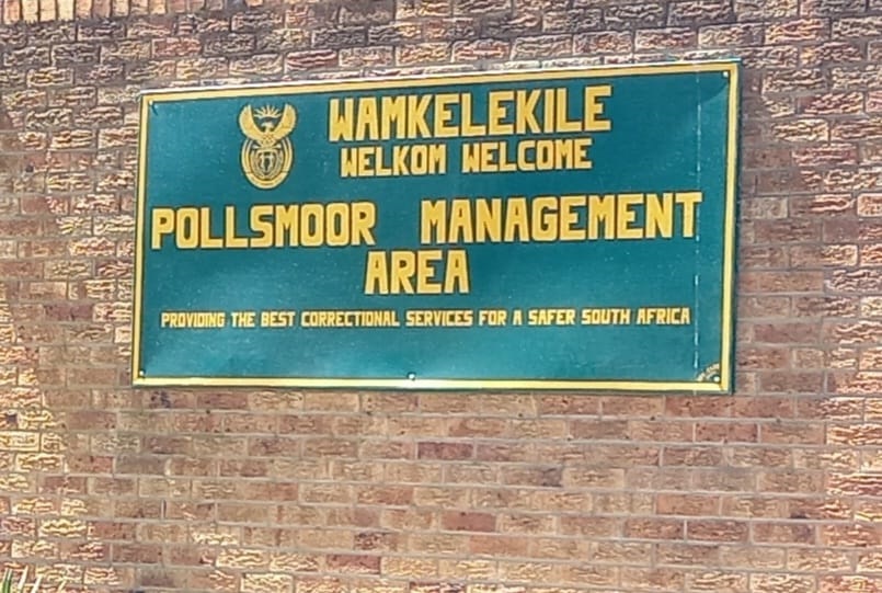 Pollsmoor Prison in Cape Town. 