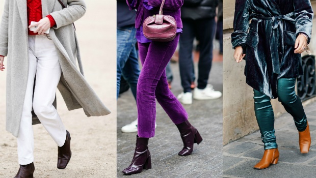 Get spotted in a pair of square-toed boots this winter