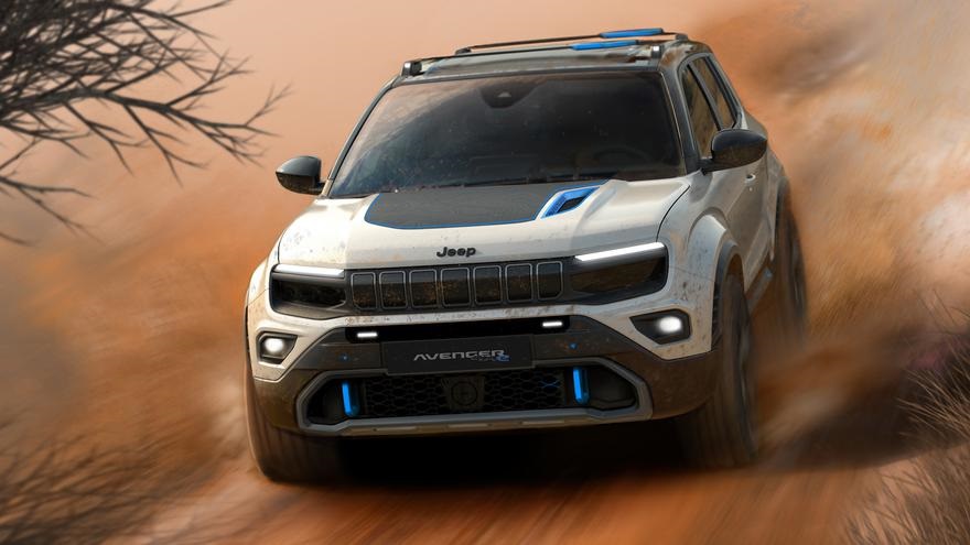 Jeep avenger4x4 concept. Photo: Supplied