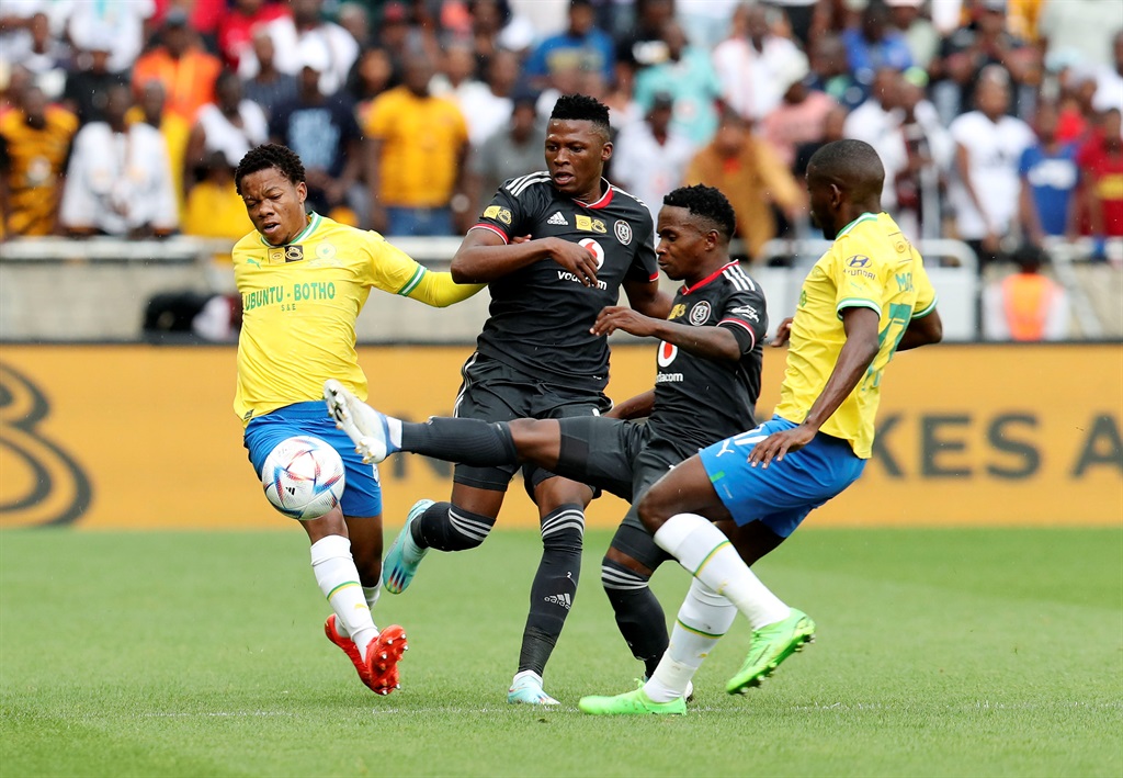 Saleng double sees Pirates outclass Sundowns to book MTN8 final spot