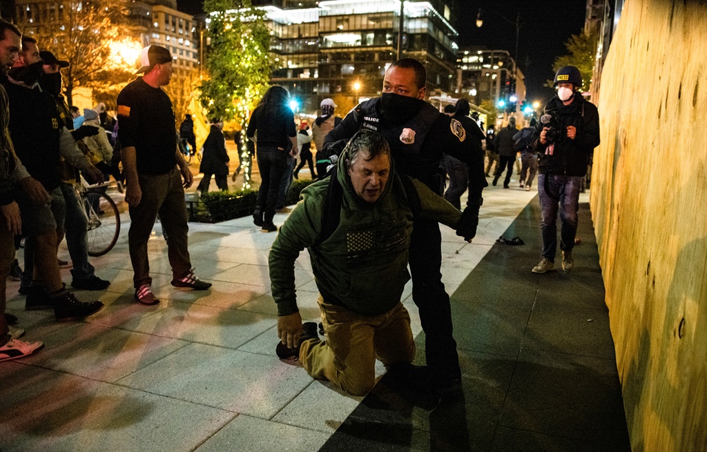 Trump supporters are arrested