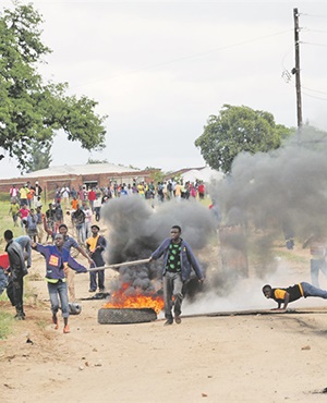 Vuwani residents expressed anger in violent protests. Picture: Joshua Sebola
