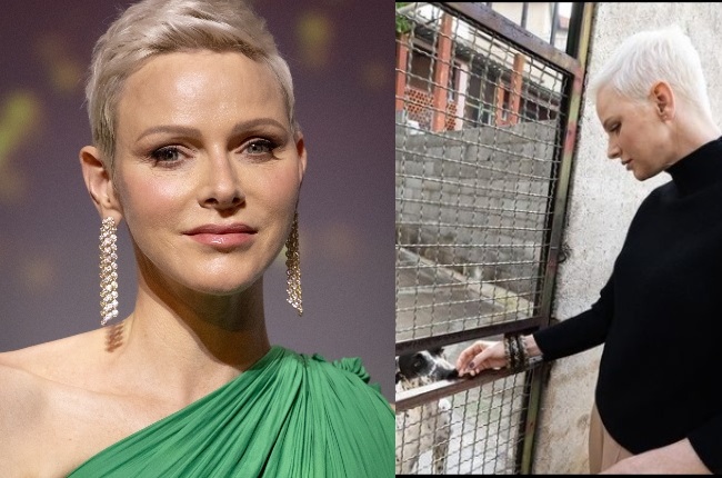 Her Serene Highness has pledged to help Monaco's homeless animals in her new role as the head of the Society for the Protection of Animals (SPA). (PHOTO: Gallo Images/Getty Images/HSHPrincessCharlene/Instagram)