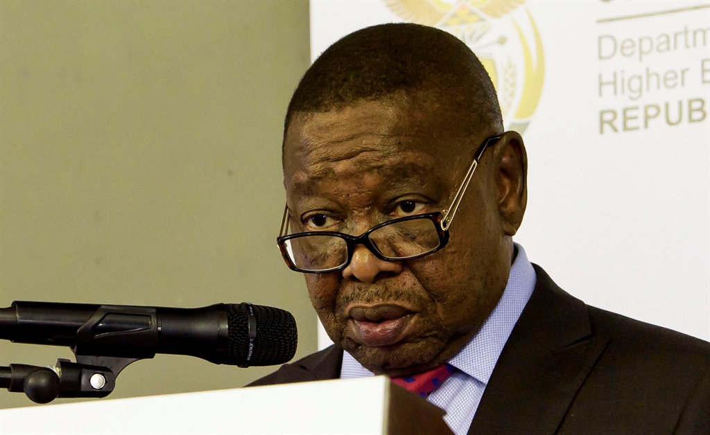 Higher education Minister Blade Nzimande. Picture: Lisa Hnatowicz