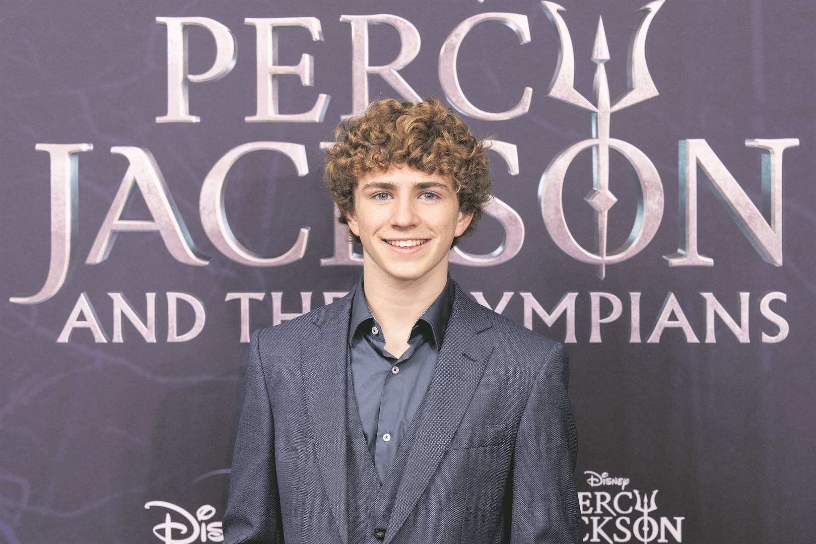 Walker Scobell attends the UK premiere of Percy Jackson and the Olympians at Odeon Luxe Leicester Square in December last year, in London, UK. 