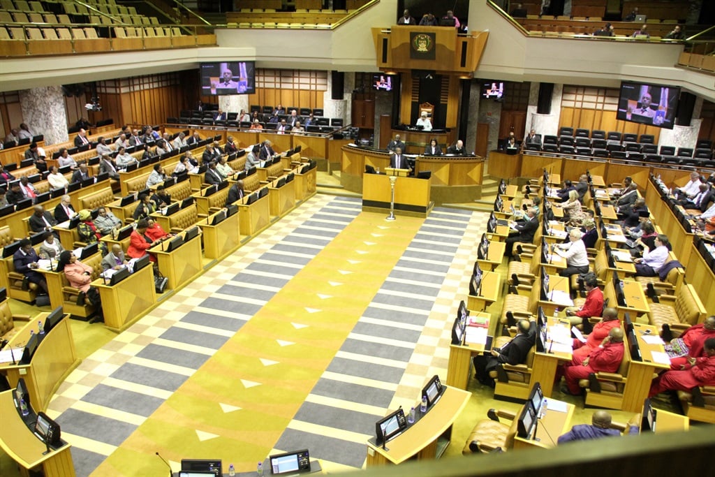 Parliament. Picture: Lindile Mbontsi 
