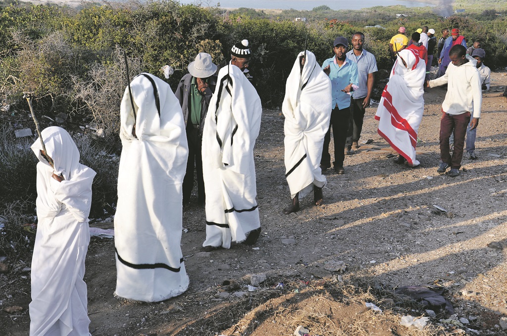 rite of passage Scores of abakhwetha have graduated from the annual initiation process this year, but many others have died during the right of passage. Despite a clampdown on illegal schools, the death toll has surpassed last year’sPHOTO: mkhuseli sizani