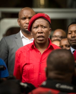 Malema Says White People Are Safe Under His Leadership Warns Of An Unled Revolution News24
