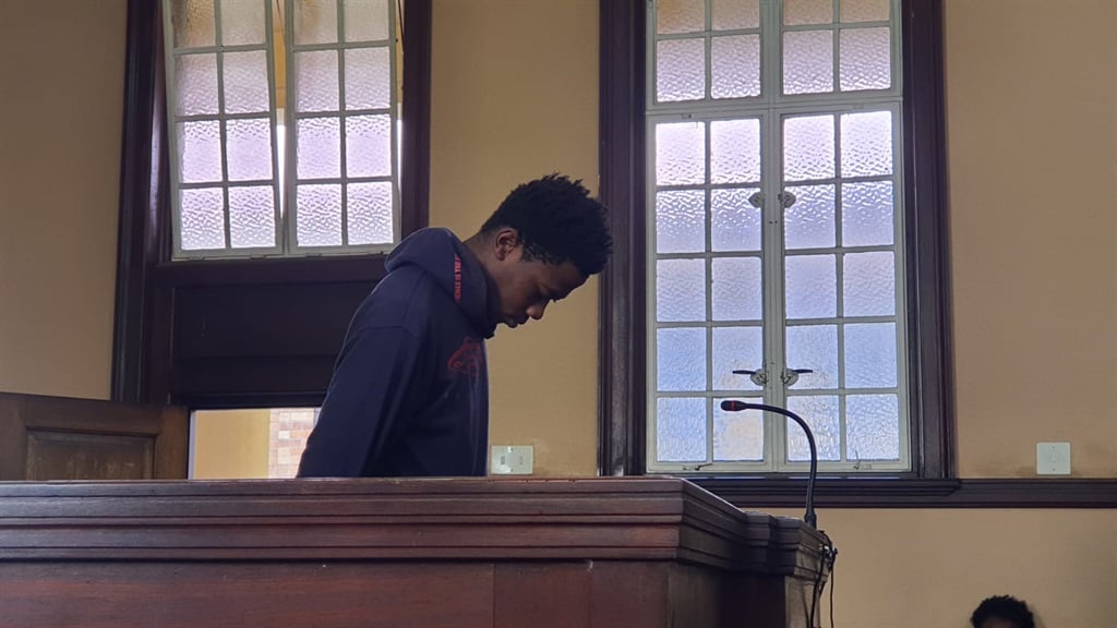 Sifiso Mkwanazi seen inside the Johannesburg Magistrate's Court.