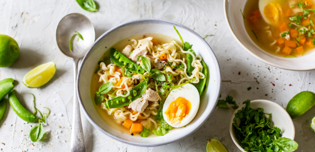 healthy chicken noodle soup