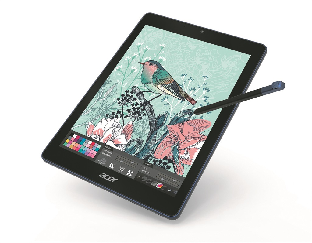 The Tab 10 has a 9.7” screen, is powered by 4GB of Ram and offers about nine hours of battery life. Pictures: Supplied