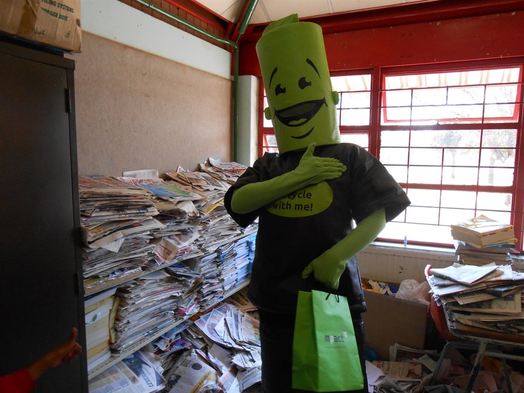 GREEN HERO: Since 2014 to date, Ronnie Recycler has impacted over 400 000 children’s livesPHOTO: SUPPLIED