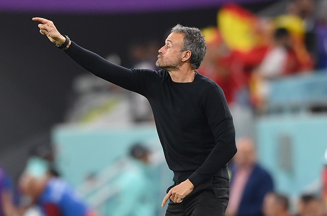 Spain Head Coach Luis Enrique. (Photo by Stu Forster/Getty Images)