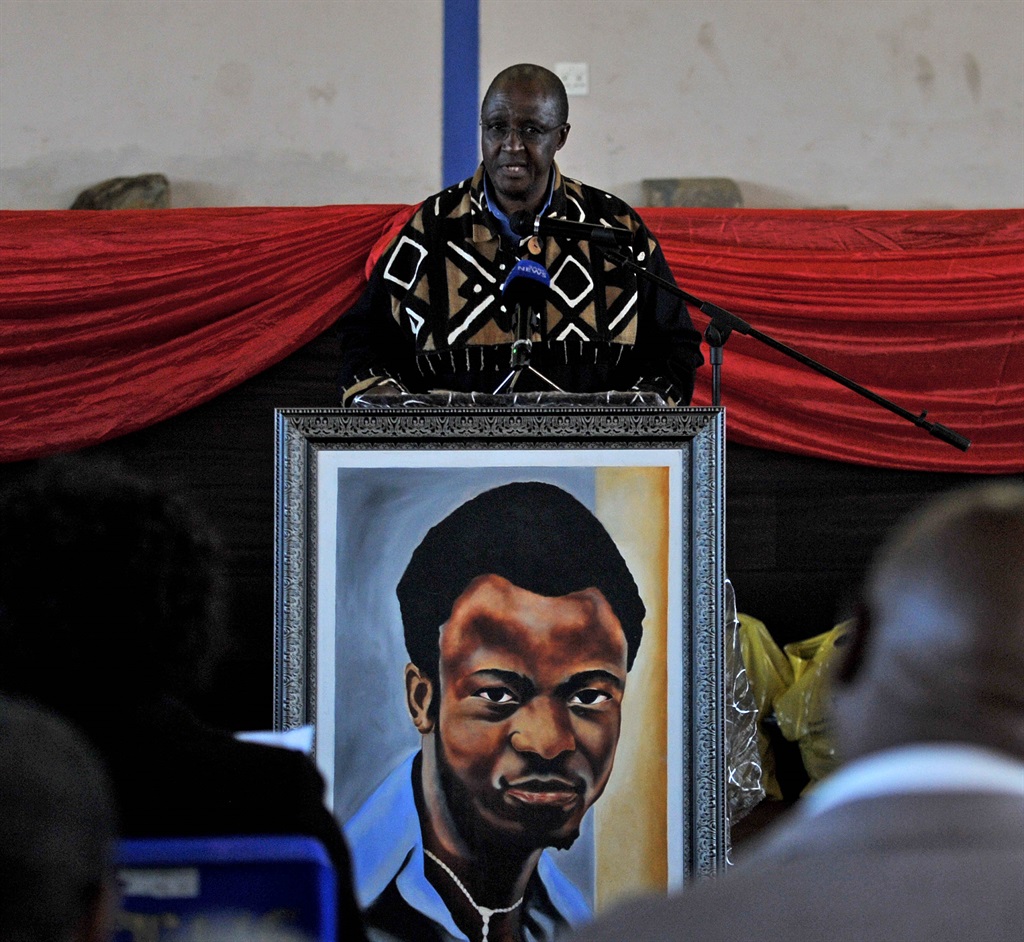 No progress: Barney Pityana delivering the Tsietsi Mashinini lecture at the Morris Isaacson High School. Picture: Tebogo Letsie.