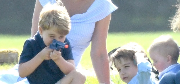 Prince George at the Beaufort Polo Club in Tetbury (PHOTO: Getty Images)