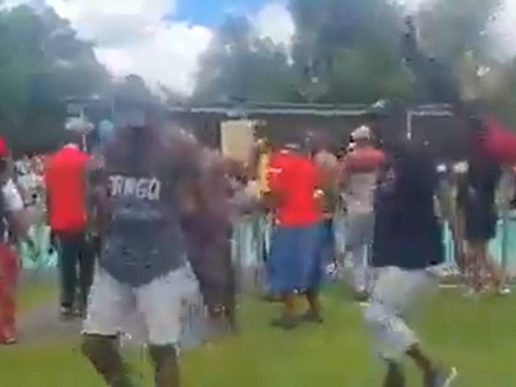 EFF supporters protested at a Bloemfontein resort.