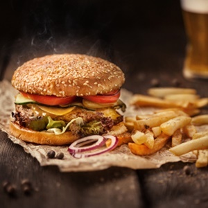 Fast foods do contain more calories than home-cooked meals. 