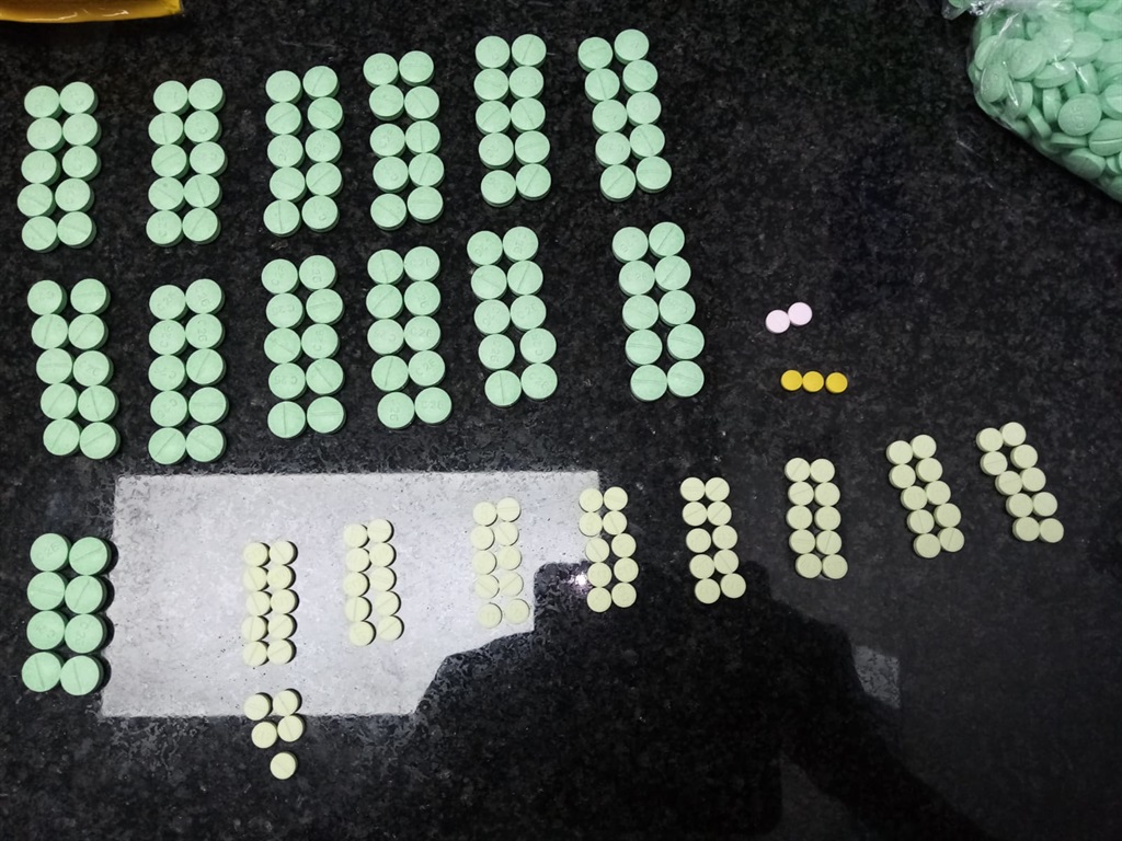 Police arrested a woman who was in the illegal possession of Schedule 5 and 6 tablets.