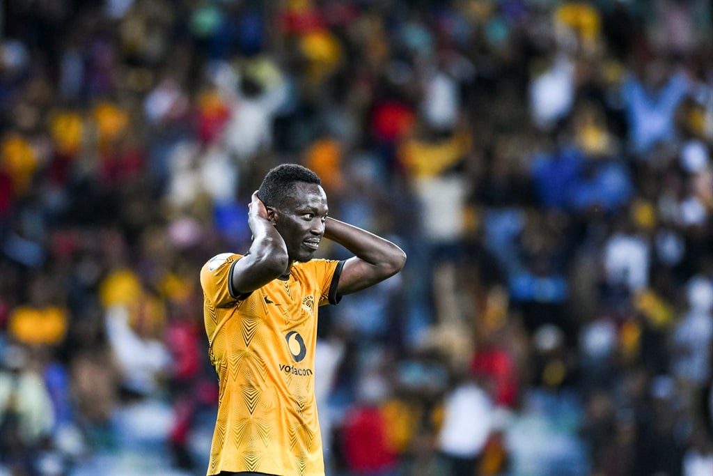 DURBAN, SOUTH AFRICA - OCTOBER 15: Caleb Bimenyimana of Kaizer Chiefs during the DStv Premiership match between Kaizer Chiefs and Chippa United at Moses Mabhida Stadium on October 15, 2022 in Durban, South Africa. (Photo by Darren Stewart/Gallo Images)