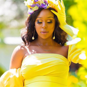 "Our king has arrived" - Minnie Dlamini-Jones shares the first image of her baby boy
