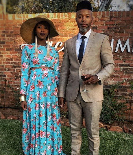 Actor Thapelo Mokoena and his wife Lesego have another baby on the way. Photo: Instagram