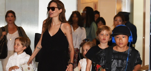Angelina Jolie and kids. (Photo: Getty Images/Gallo Images)