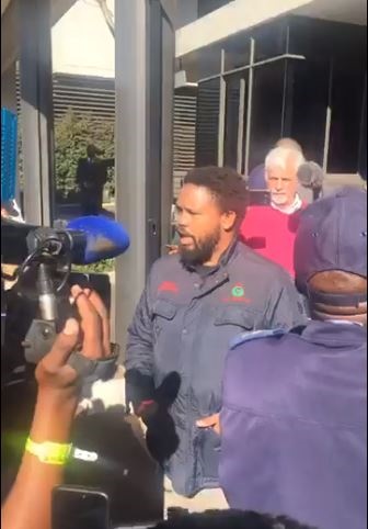 Black First Land First (BLF) leader Andile Mngxitama.