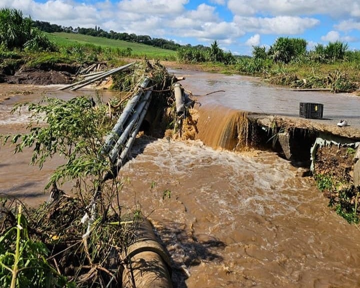 At least four people have been reported missing following heavy rains in parts of KwaZulu-Natal. 