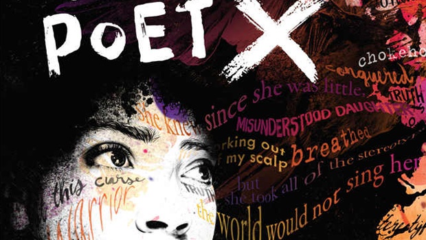 Poet X by Elizabeth Acevedo is, according to the book blurb, "a verse novel about an Afro-Latina heroine who tells her story with blazing words and powerful truth."