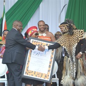PICS: King Misuzulu gets his certificate