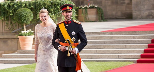 Princess Stephanie and Prince Guillaume (Photo: Getty Images)