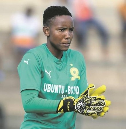 Mamelodi Sundowns Ladies goalkeeper Andile Dlamini. Photo: Darren Stewart/Gallo Images