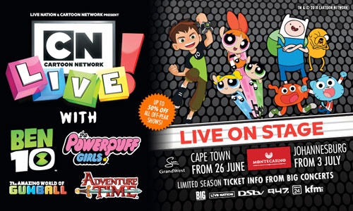 Cartoon Network Live! June holidays 