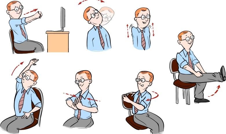 4 Amazingly Easy Office Exercises To Try Right Now Careers24