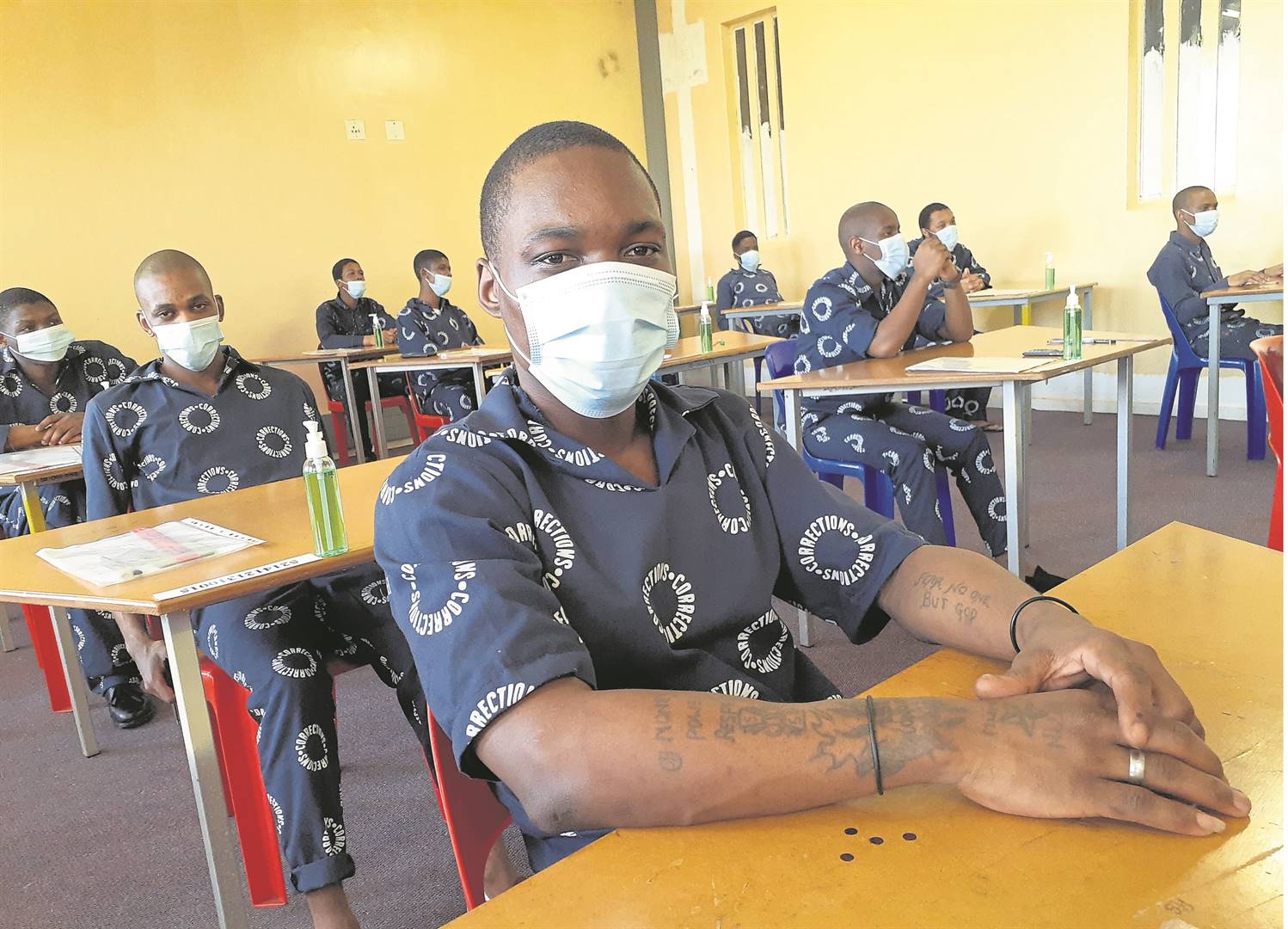 Nhlakanipho Ngcobo (26), a matriculant inmate at the Westville Prison plans on enrolling for a degree in social work.