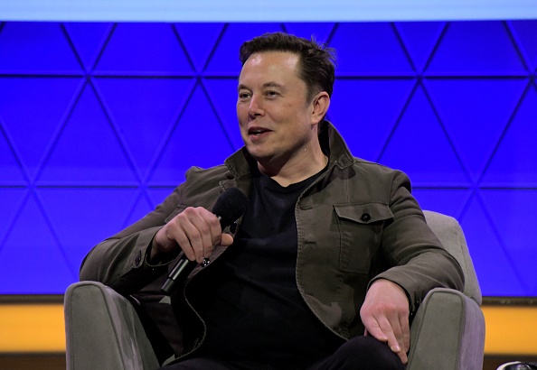 LOS ANGELES, CALIFORNIA - JUNE 13: Elon Musk speak