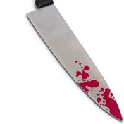 Son stabs father to death!