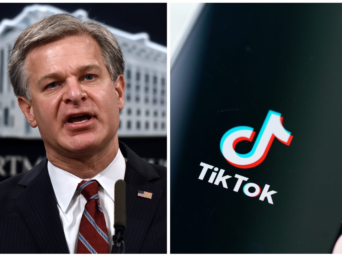 FBI director warns that TikTok could be exploited by China to collect user data for espionage