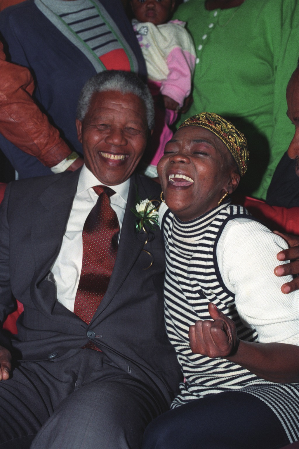 Brenda Fassie spends time in her Langa, Cape Town