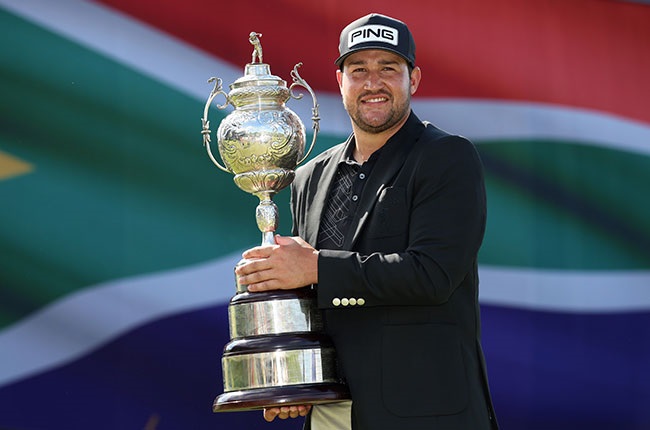 South African golfer Thriston Lawrence