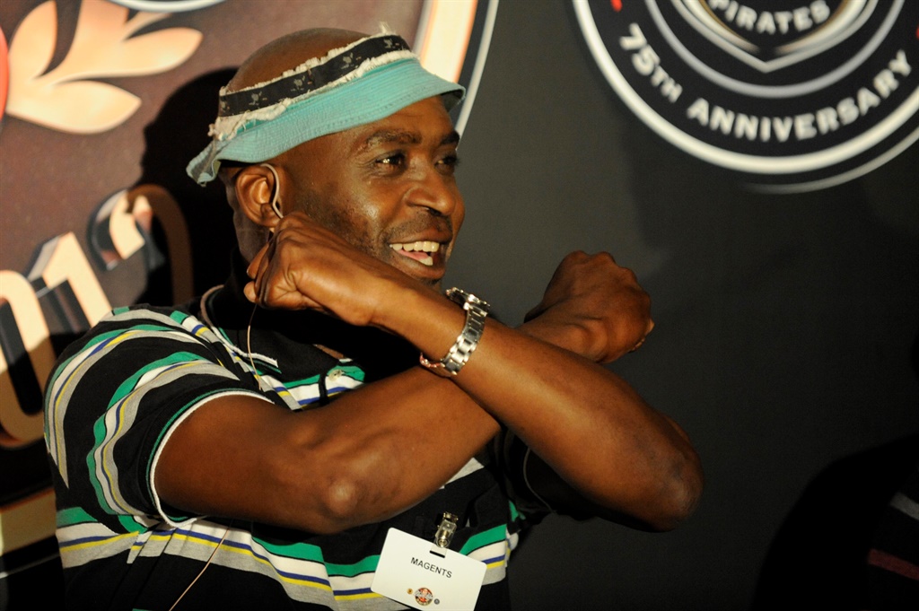 JOHANNESBURG, SOUTH AFRICA - JULY 26,Edward Motale  during the Carling Black Label Cup team reveal at Naturena on July 26, 2012 in Johannesburg, South Africa